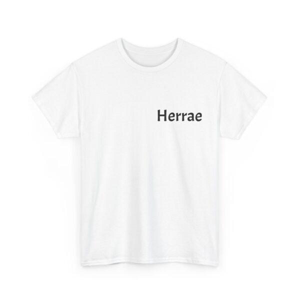 Herrae Unisex Heavy Cotton Tee - Relaxed Fit, Casual Style for Everyday Wear - Image 3